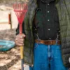 High-carbon Steel Rake Leaf Rake Fallen Leaves Rake Garden Lawn And Yard Metal Rake Farm equipment Tools 6