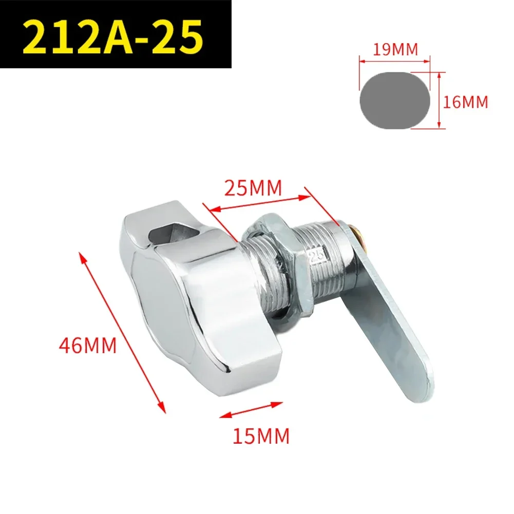 Serrure à Came Sans Clé Pour Meuble En Alliage De Zinc - Cadenas De Sécurité Pour Porte De Cabinet - Neuf
