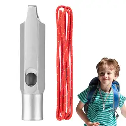 Loud Whistle Urgent Survival Whistle Safety Tool Survival Gear Ultralight Loud Whistle Hiking Whistle With Lanyard Safety