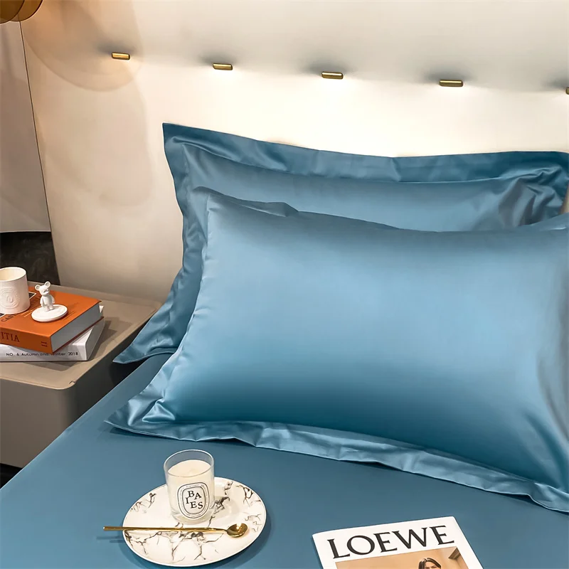 

100% Cotton One Pair of Washable Pillowcases, Single Pillowcase Set, 48cm X 74cm, 2 Household Pillow Covers