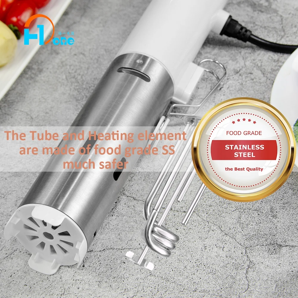 Powerful Immersion Circulator Vacuum Slow Sous Vide Cooker With LCD Digital 6