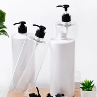 Distributeur de savon de 1000ml, 1 pièce, pour salle de bains, grande capacité, bouteilles de shampoing, Gel douche, Lotion rechargeable, conteneur de stockage de liquide 
 ﻿ 3