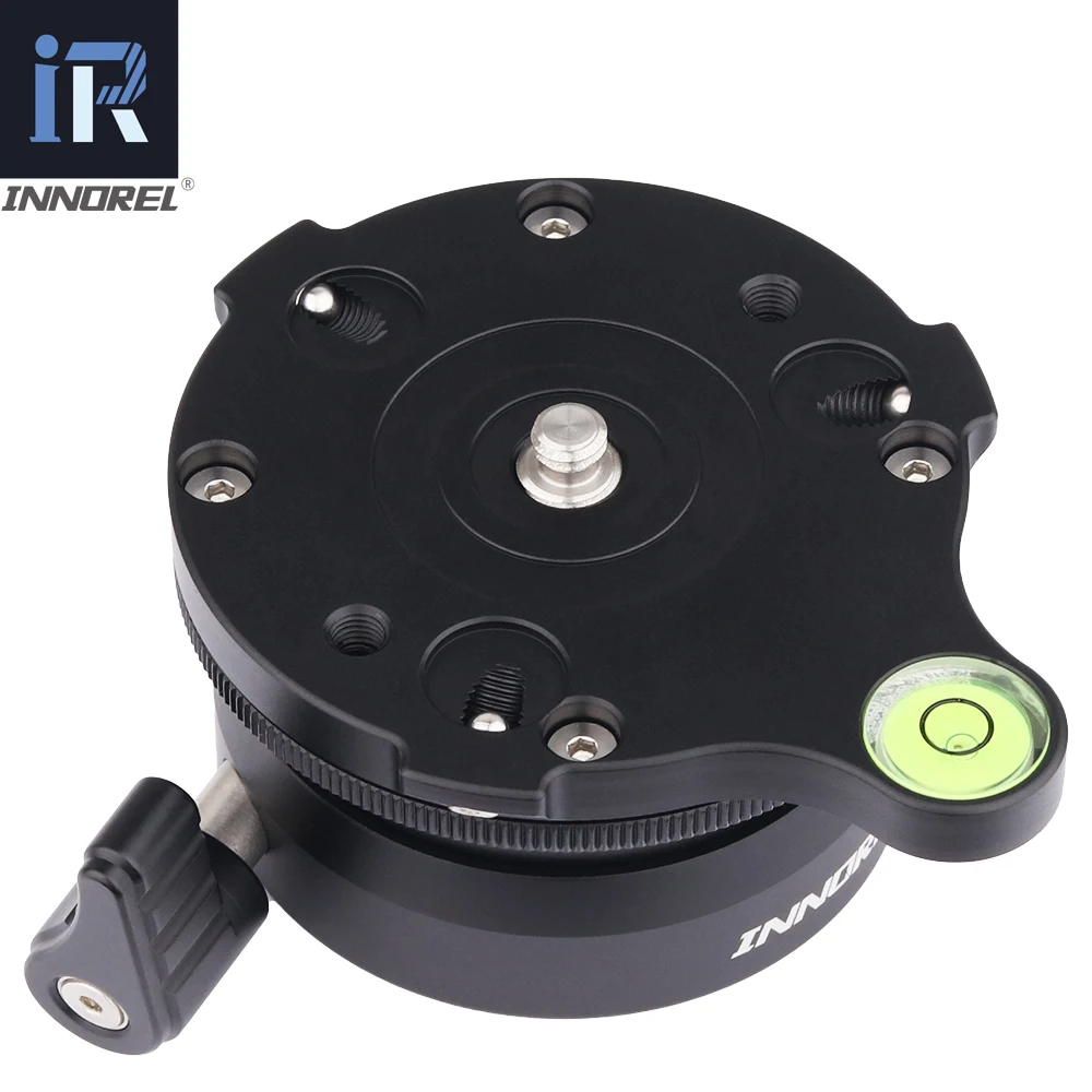 Innorel Lb60 Tripé Cabeça Nivelamento Base de Nível Horizontal Plataforma Ajuste para Profissional Fotografia Câmera Gravador Vídeo - Image 3