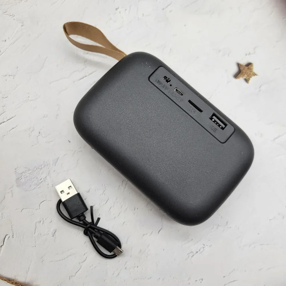 Portable Speakers Outdoor Bluetooth 5.0 Mini Oxford Loudspeaker Wireless Column 3D Stereo Music Player Surround Hifi sound Box