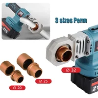 Pipe Welding Machine 1400W 20-32mm Pipe Soldering Plastic Welding PP/PPR/PB/PE Tube Heating Hot Melt Tool For Makita 18v Battery 2