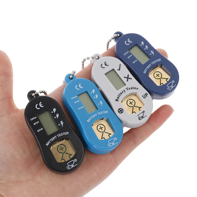 Tester Per Batterie Apparecchi Acustici - Portatile, Con Display LCD, Per Controllo Carica, Design Compatto