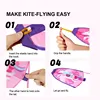 Mideer Children's Portable Catapult Kite Cartoon Elastic Ejection Kite Unicorn Pterosaur Outdoor Toy For Kids 3Y+ 2