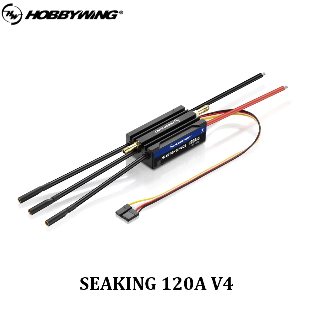 HOBBYWING ESC Brushless 30A-160A V4 IP67 Etanche BEC Intégré Bateau RC