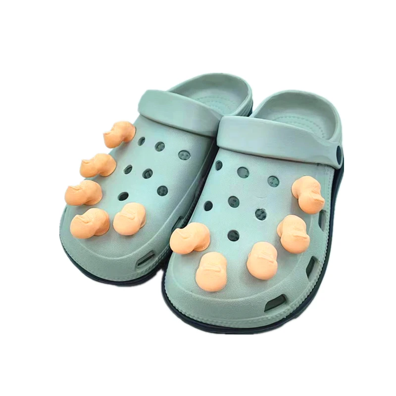 Funny Big Toes Charms spoof popular set of 5 for Crocs Comedy Accessories Release Your Toes Friends Gifts