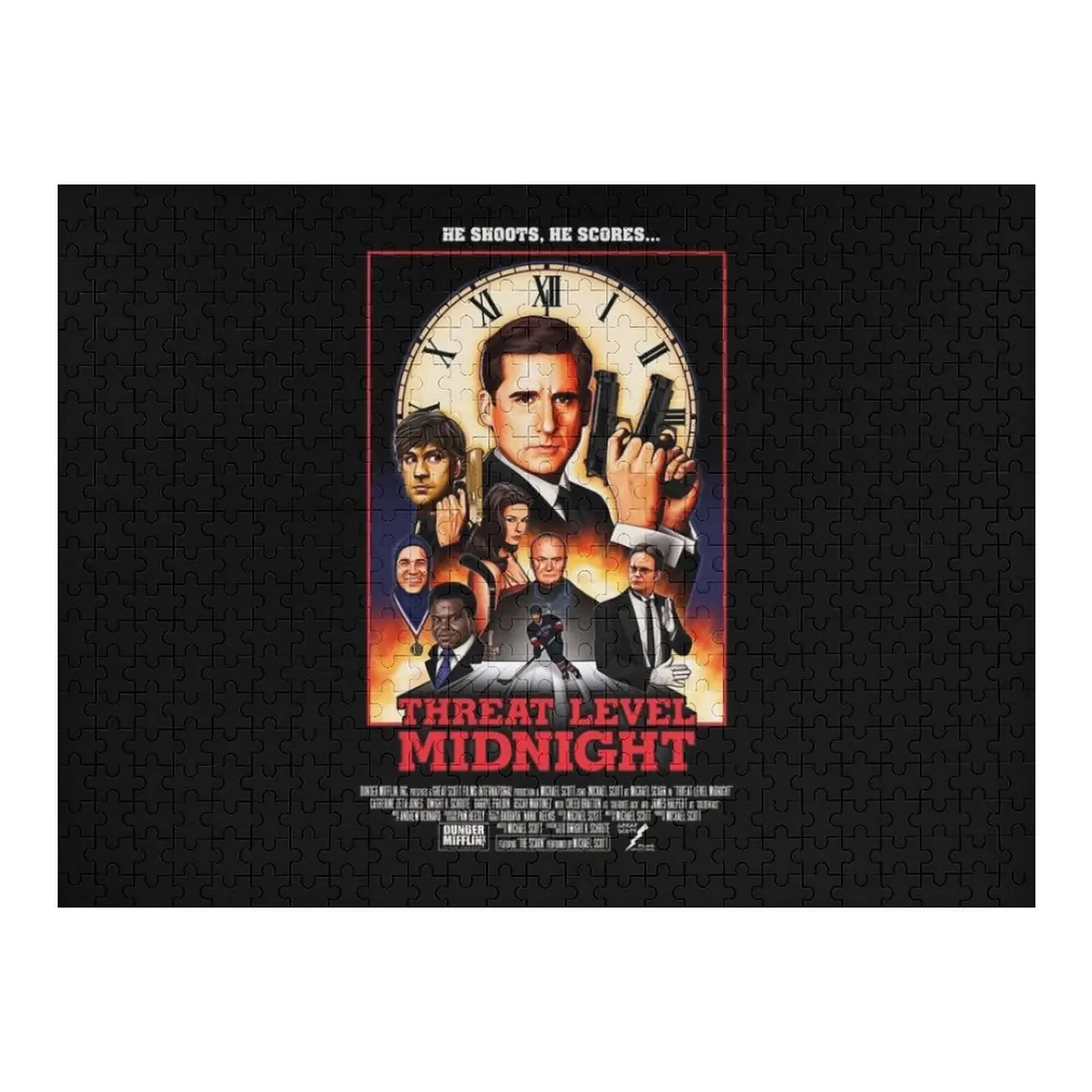 

Threat Level Midnight Classic Jigsaw Puzzle Jigsaw For Kids Customized Gifts For Kids Custom Child Wooden Name Puzzle