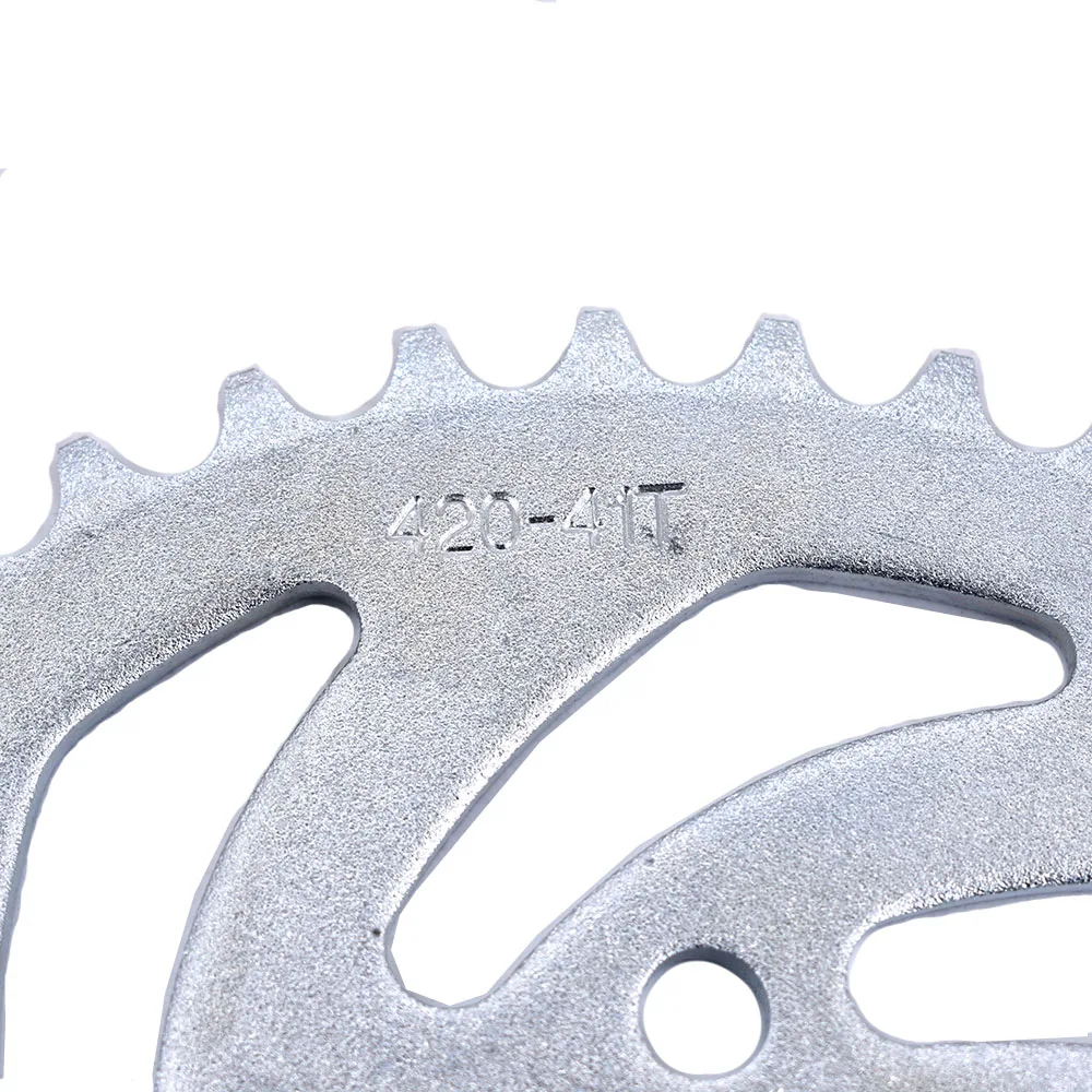 420 41T Motorcycle Rear Sprocket Tooth 52mm Suitable for China ATV Quad Pit Off-road Vehicle