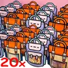 Lots Creative Lunch Bag School Bags Cookie Candy Plastic Zipper Bags Snack Packaging for Kids Birthday Graduation Party Gifts 1