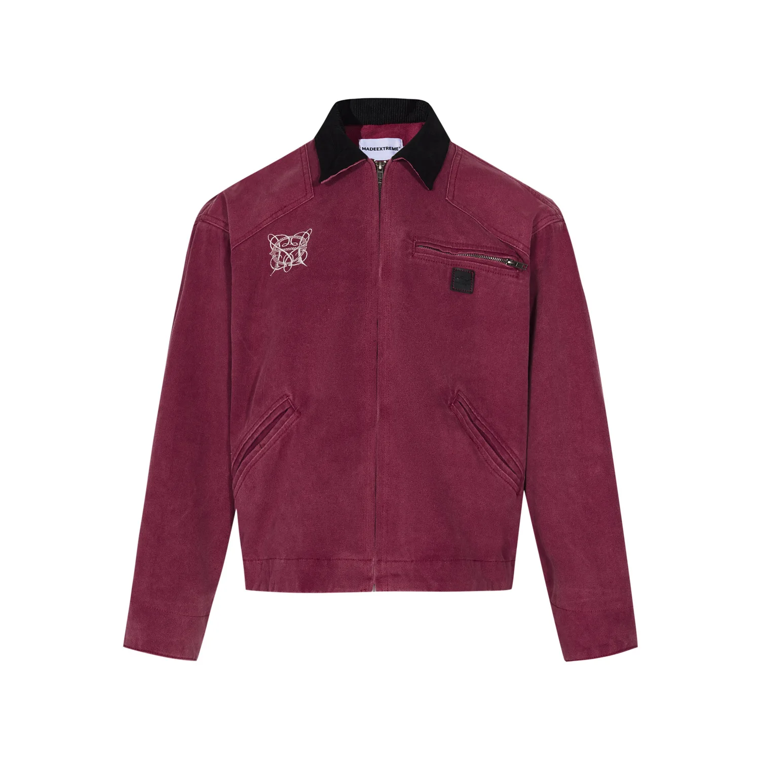 

Thin jacket washed with water