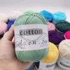 100% Cotton Yarn for Crocheting and Knitting, Medium-Weight DIY Craft Yarn for Sweaters,Scarves,Hats,Gloves - 50g/170m Per Skein 1