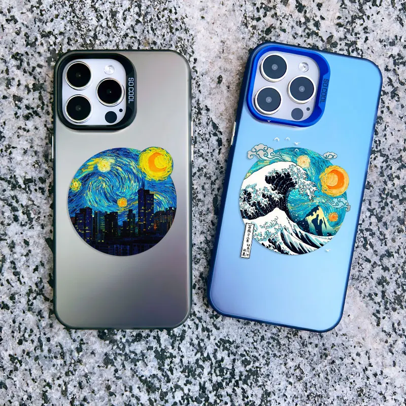 Van Gogh Inspired Oil Painting Phone Case - Artistic Laser Cover