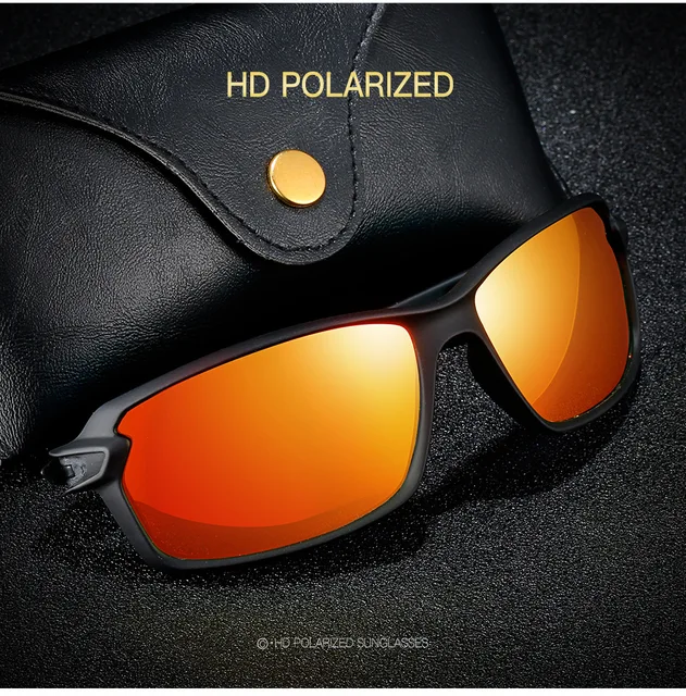 Men And Women Dazzle Colour Glasses Polarized Sunglasses Sports Sunglasses Elastic Paint Motorcycle Running Fishing Travel 3