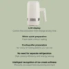 Automatic Ice Cream Maker 60W 300ML Efficient ABS Aluminium Alloy Low Noise Ice Cream Machine 100-240V 12V for Kitchen 2