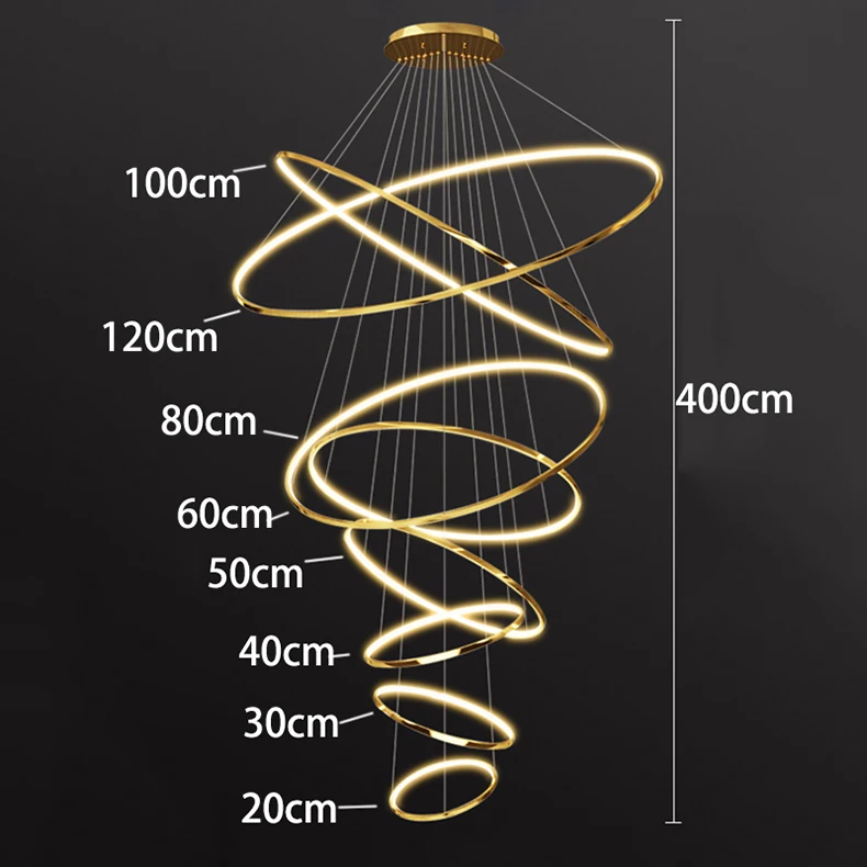 Description Picture 4 of itemNordic home decoration crystal chandelier restaurant chandelier chandelier ceiling lamp villa chandelier indoor lighting lamps