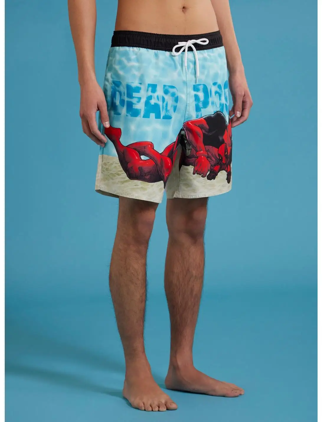 2024/25 Original Summer New Unisex Sports Quick Drying Shorts Vacation Beach Shorts Marvel Deadpool Beach Swim Trunks 4