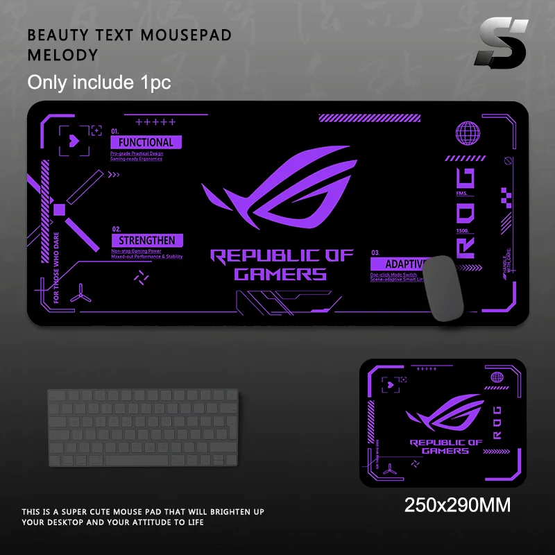 Enhanced Gaming Desk Mat - Large Extended XXL Pad
