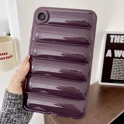 Shockproof Jelly Color Wavy Soft TPU Tablet Case, 12.4 - Inch Protective Cover - Tab S10 FE 12.4 (Light Purple)