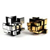 1PCs 3x3x3 Magic Mirror Cubes Cast Coated Puzzle Professional Speed Gold Silver Magic Cube Magic Education Decompression Fun Toy 3