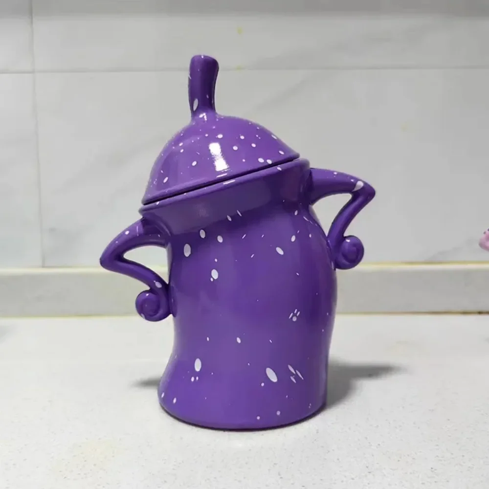 Kitchen Storage Jar Storage Bottle with Attitude Multi-style European Style Vintage Spotted Cup Creative Covered Akimbo Food Jar 5