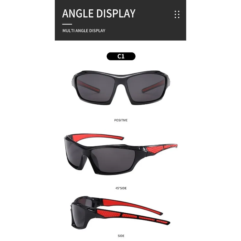 2025 Pro Angler 편광 선글라스 - 미끄럼 방지 코 패드가 있는 UV400 눈부심 방지 낚시 안경, 경량 및 방수