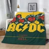 Acdc Fluffy Soft Blankets & Throw Blanket Home Interior Knitted Plaid Beach Towel Microfiber Bedding Knee Nap King Size Bed Sofa 3