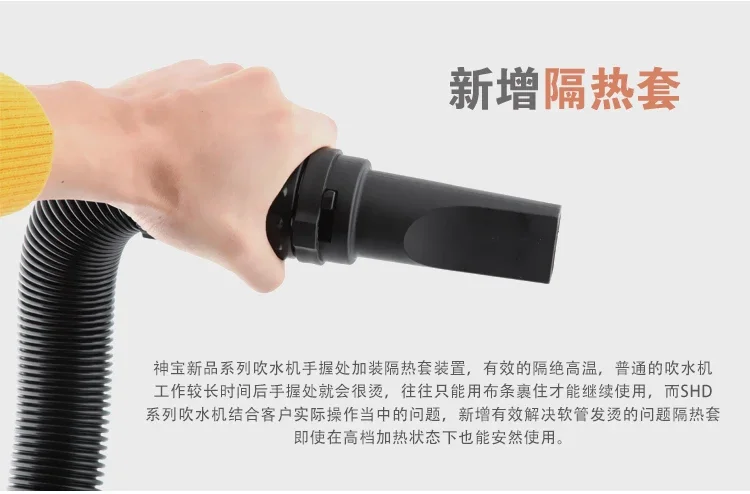 Pet Large Dog Special High-power Big Dog Blowing Silent Hair Dryer Double Motor