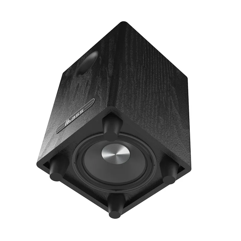 Audio Speakers Ibass 100W High Power 6.5" Passive Subwoofer with Home Amplifier and Car Stereo Speakers SW Bass Output Home Theater HIFI System