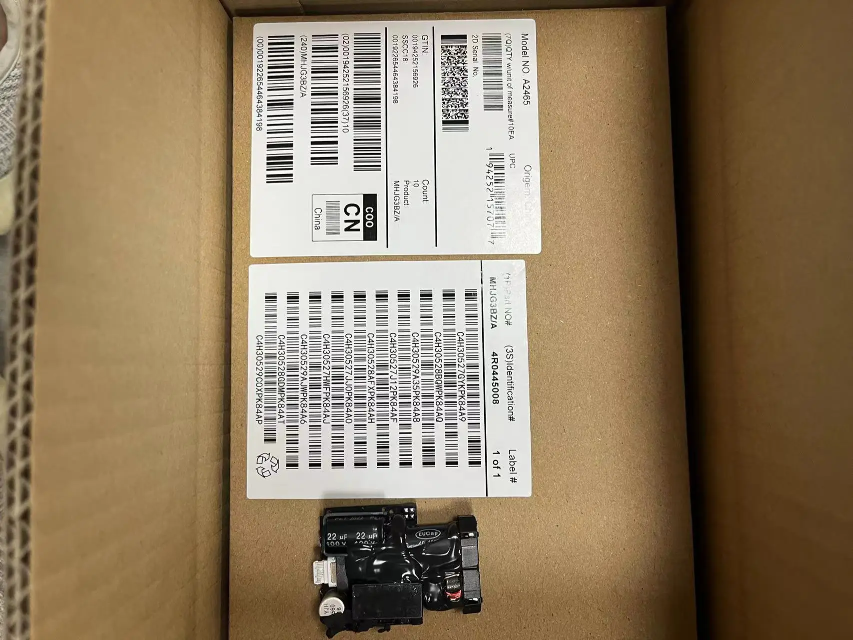 

10 шт./оригинальное зарядное устройство ID 20 Вт, быстрое зарядное устройство Тип C PD, 9 В, 2,22 а для iPhone 15 14 13 12 Pro Max, блок питания USB C 20 Вт