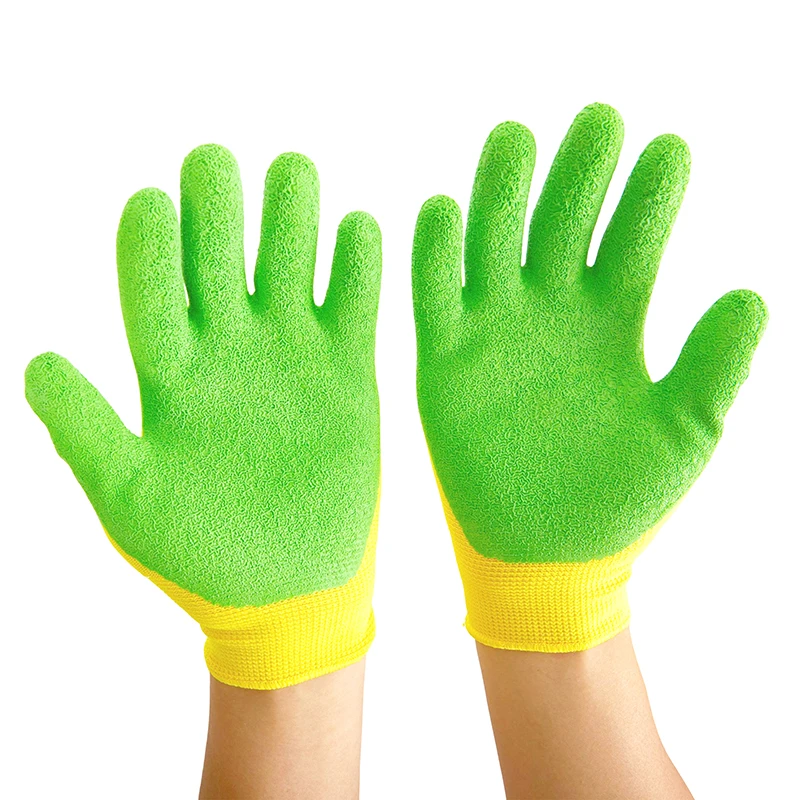 Protective Gloves Kids Children Durable Waterproof Garden Gloves Anti Bite Cut Collect Seashells Planting Work