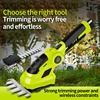 Electric Lawn Mower 12V Lawn Specific Gardening Trimmer Household Small Portable Lawn Mower 500W Handheld Branch Hedge Trimmer 6