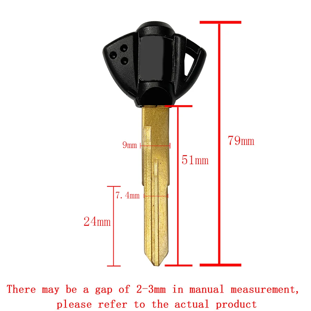 Motorcycle Keys Motorcycle Key Accessories 3 pcs Motorcycle keys Blank Key Uncut Blade For GSX-R 600 750 1000 GSXR600 GSXR750 GSXR1000 K1 K2 K3 K4 K5 K6 K7 K8 K9 K10