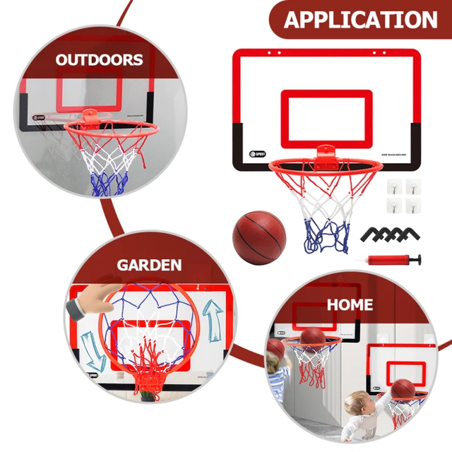 Portable Mini Basketball Hoop Toy Set Foldable Indoor Home Basketball Fan  Sports Interactive Game Toys for Children and Adults - AliExpress