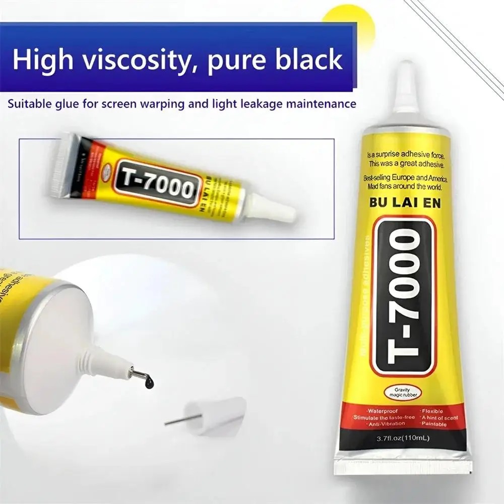 15ML 50ML 110ML B-7000 Clear Contact Phone Repair Adhesive Universal Glass Plastic DIY Glue T7000 with Precision Applicator Glue 5