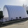 Air Ship Giant Inflatable Stage Tent Advertising Stage Cover Roof Shell Dome Event Arch Tent For Outdoor Music Festival Concert 6