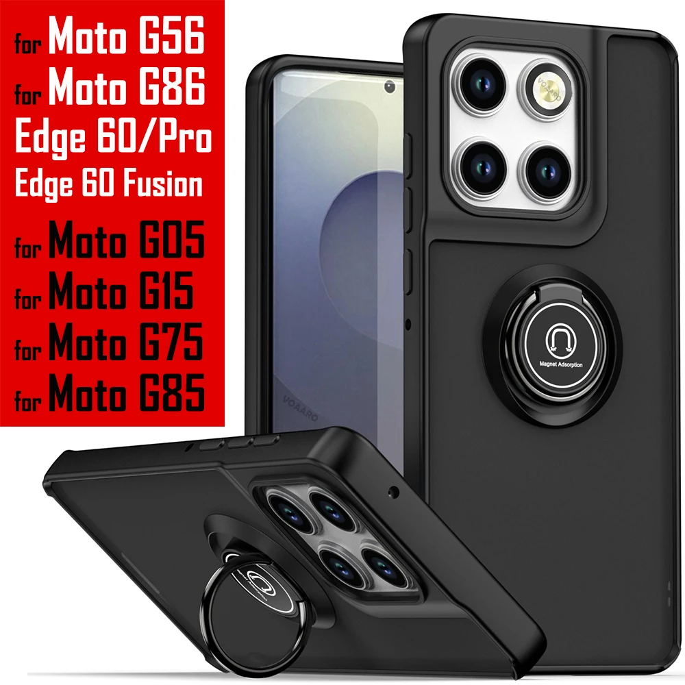 Enhanced Matte Half Clear Protective Armor Phone Case Cover