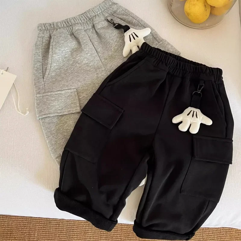 Spring Children's Straight Pants for Boys and Girls