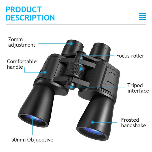 180x100 HD Zoom Binoculars 3