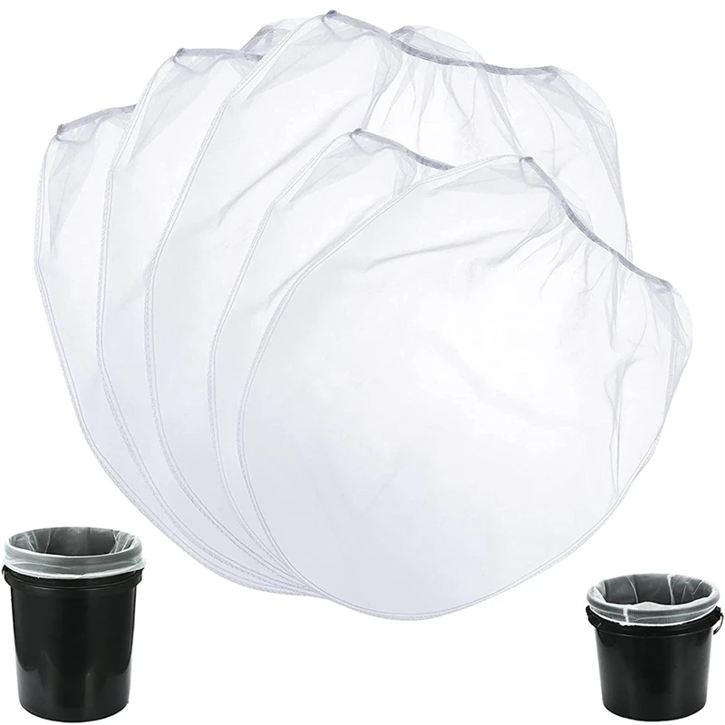 30 Pieces Paint Strainer Bags 20pcs 5 Gallon White Fine Mesh Filters
