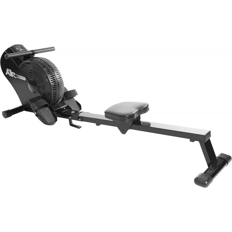 

Stamina ATS Air Rower Machine with Smart Workout App - Foldable Rowing Dynamic Resistance for Home Gym Fitness