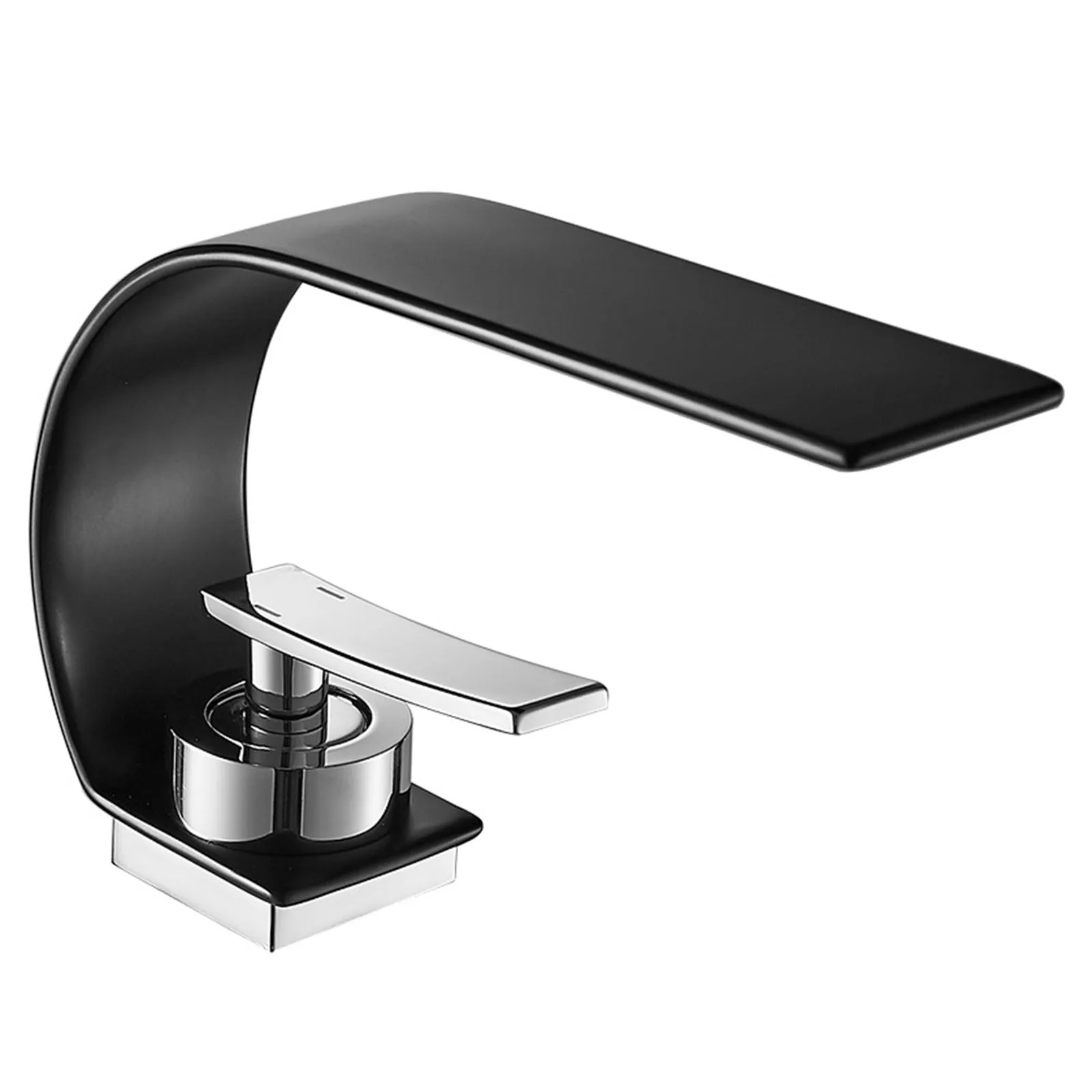 

Waterfall Basin Faucet Deck Mount Waterfall Bathroom Basin Faucet Vanity Vessel Sinks Mixer Tap Cold And Hot Water Tap Accessory