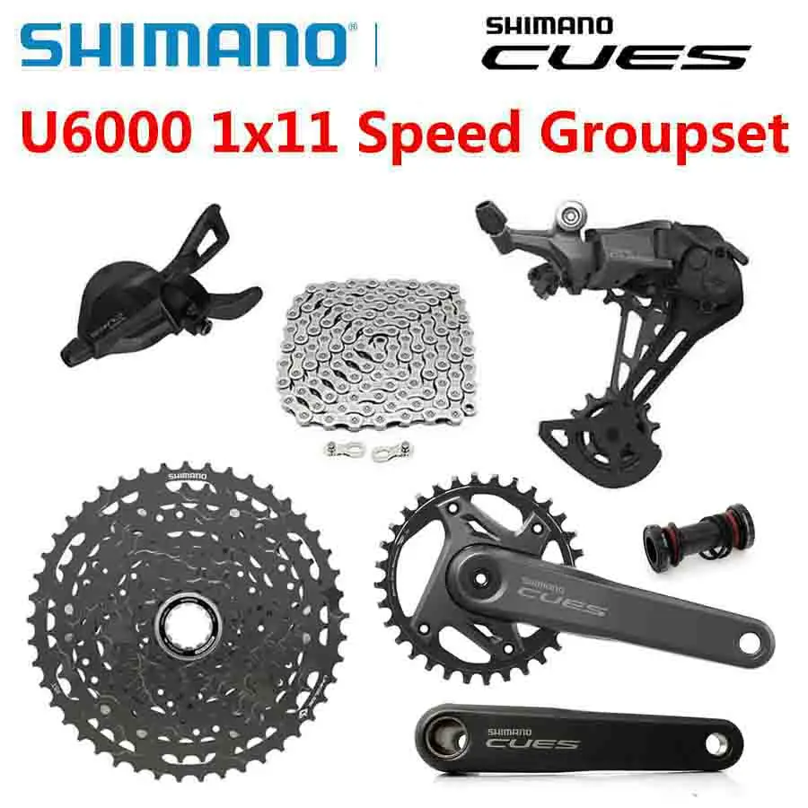 シマノ CUES U6000 11 スピード MTB バイクグループセット 11s
