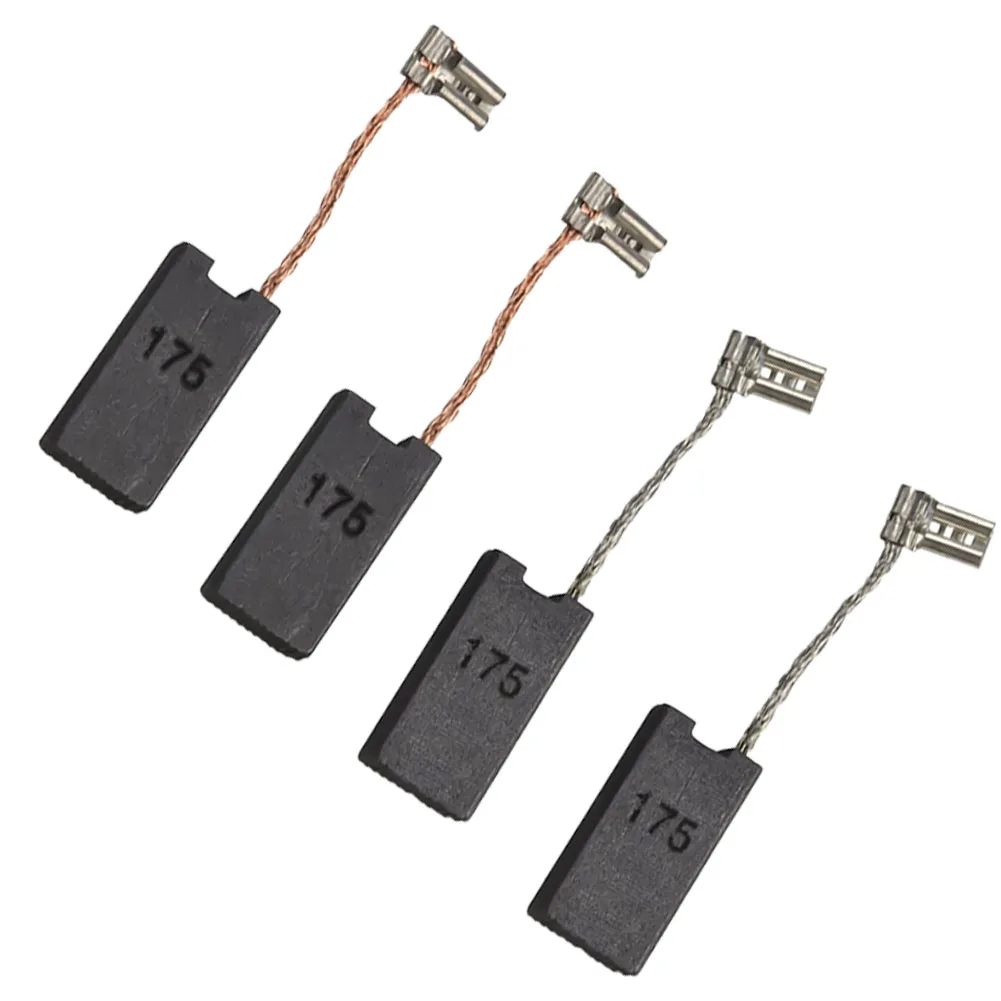 CB175 앵글 연마기 카본 브러시, 전동 공구 흑연 브러시, HR5210C HR4510C HM1213C HM1203C CB-175 195844-2 용, 4 개