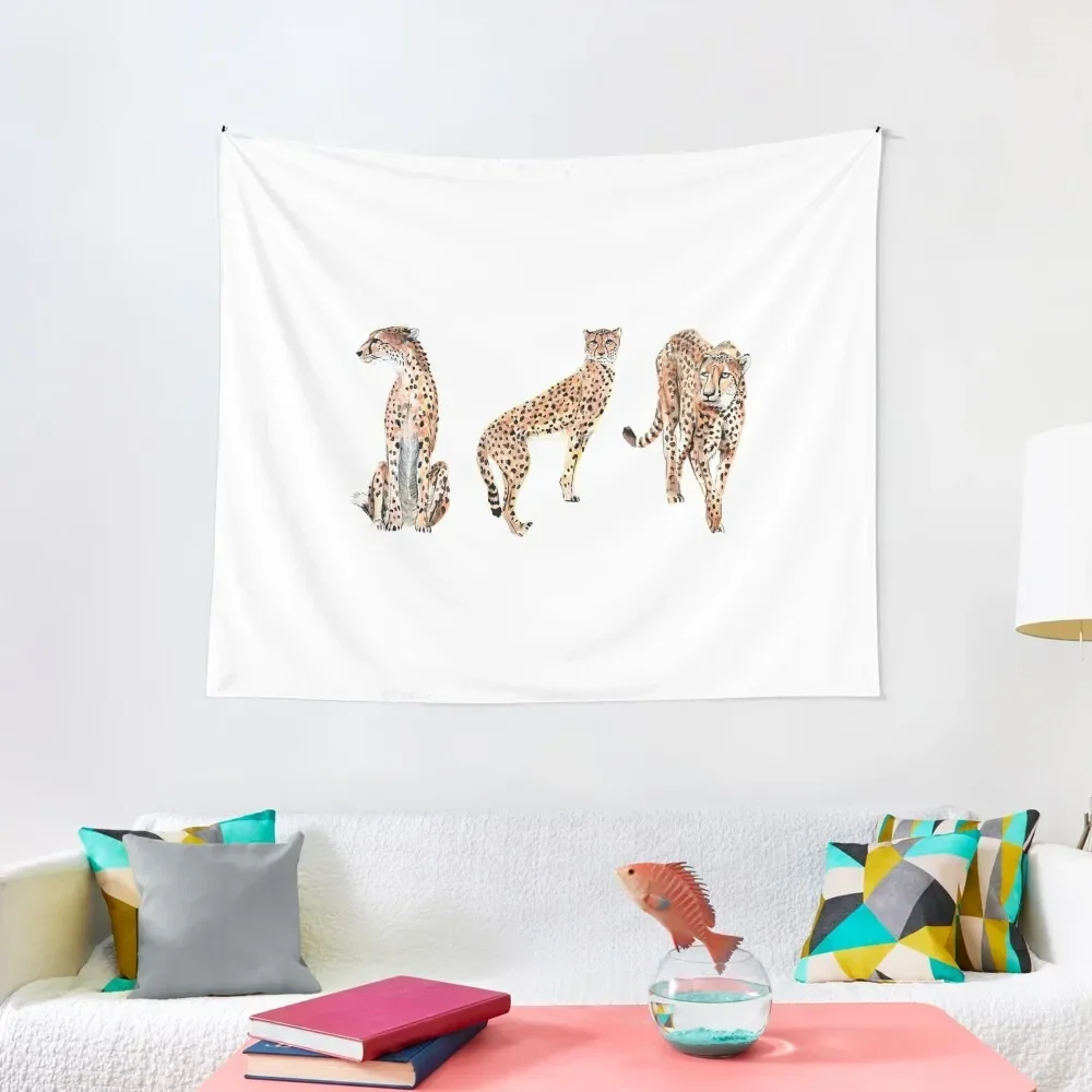 

Leopard watercolor Tapestry Bedroom Decor Aesthetic Tapete For The Wall Home Decoration Accessories Tapestry