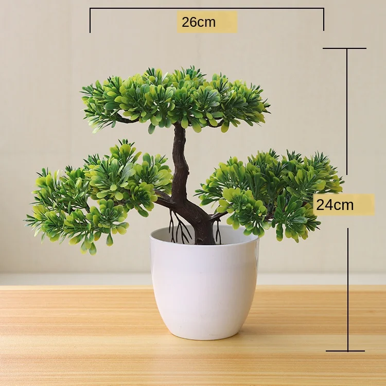  Lzeal Artificial Plants Bonsai Tree Artificial Plants Bonsai  Potted Plants, Mini Simulation Pine Tree Potted Plant for Home Decoration  Desktop Display Garden Decor Potted Plant Ornament Bonsai : Home & Kitchen