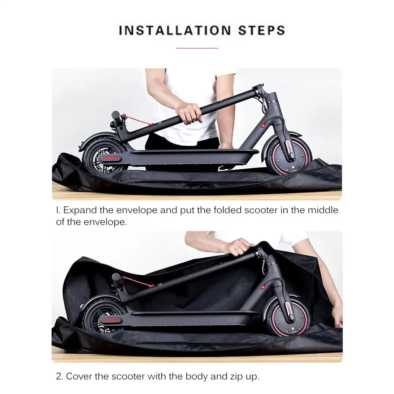 Foldable Electric Scooter Carrying Bag - Versatile Shoulder & Handbag