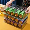 Refrigerator Beer Soda Can Storage Box Rolling Can Organizer Shelves Kitchen Fridge Drink Bottle Holder Organizer Rack Container 2